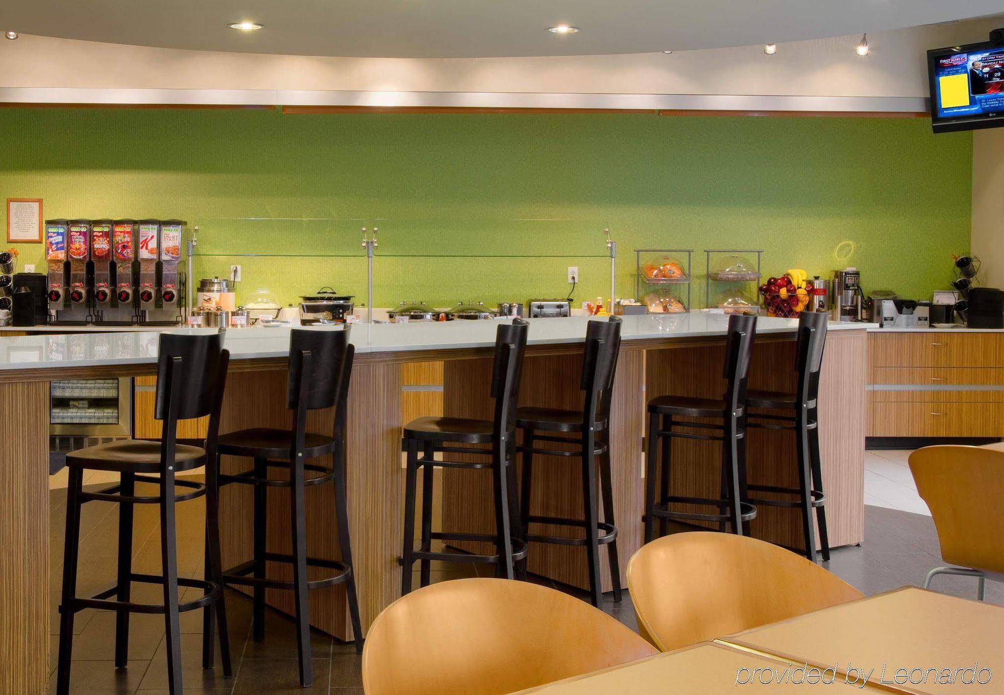 Springhill Suites St. Louis Brentwood Restaurante foto